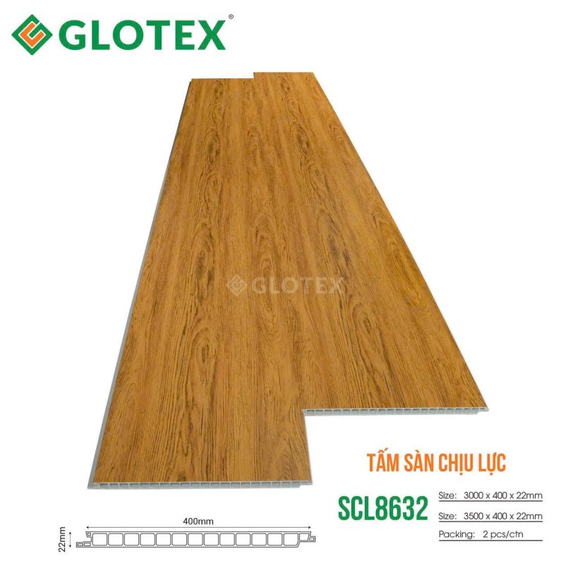 Sàn nhựa chịu lực Glotex tại hà nội